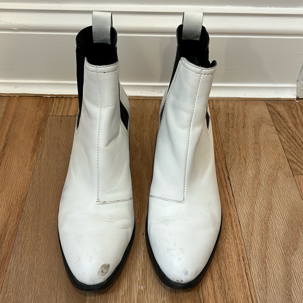 Rag & Bone White Booties